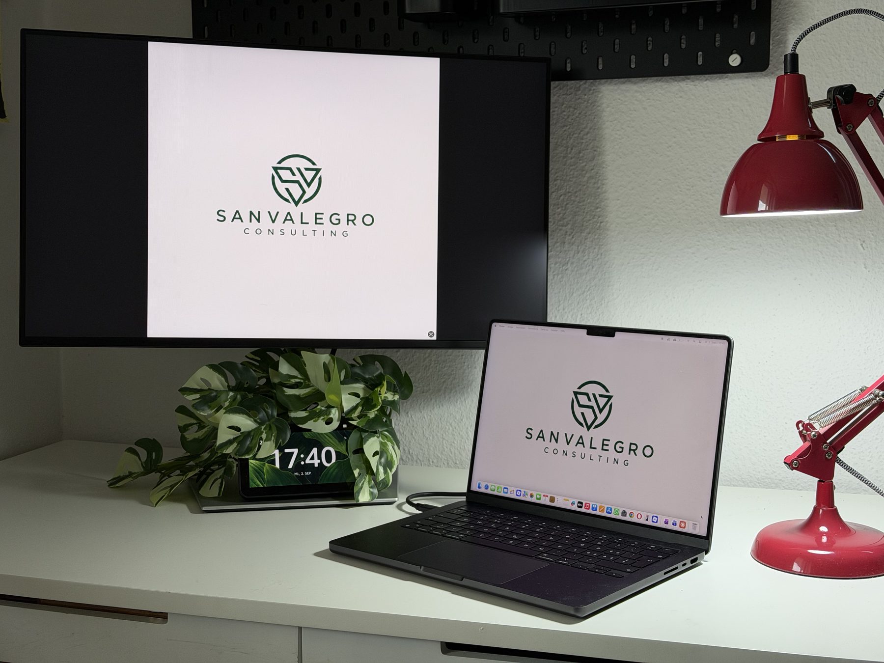 Arbeitsplatz von San Valegro Consulting in Uttwil, Thurgau